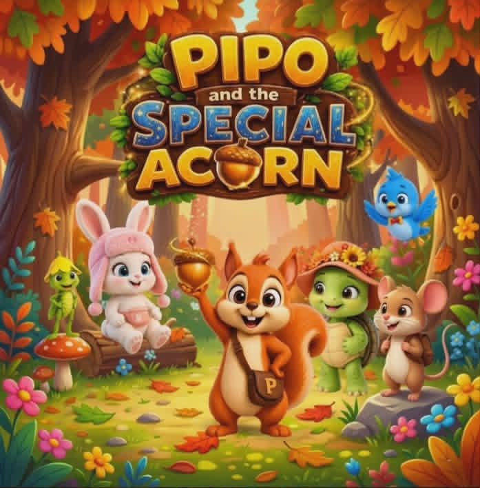 Pipo and the Special Acorn Paperback Book